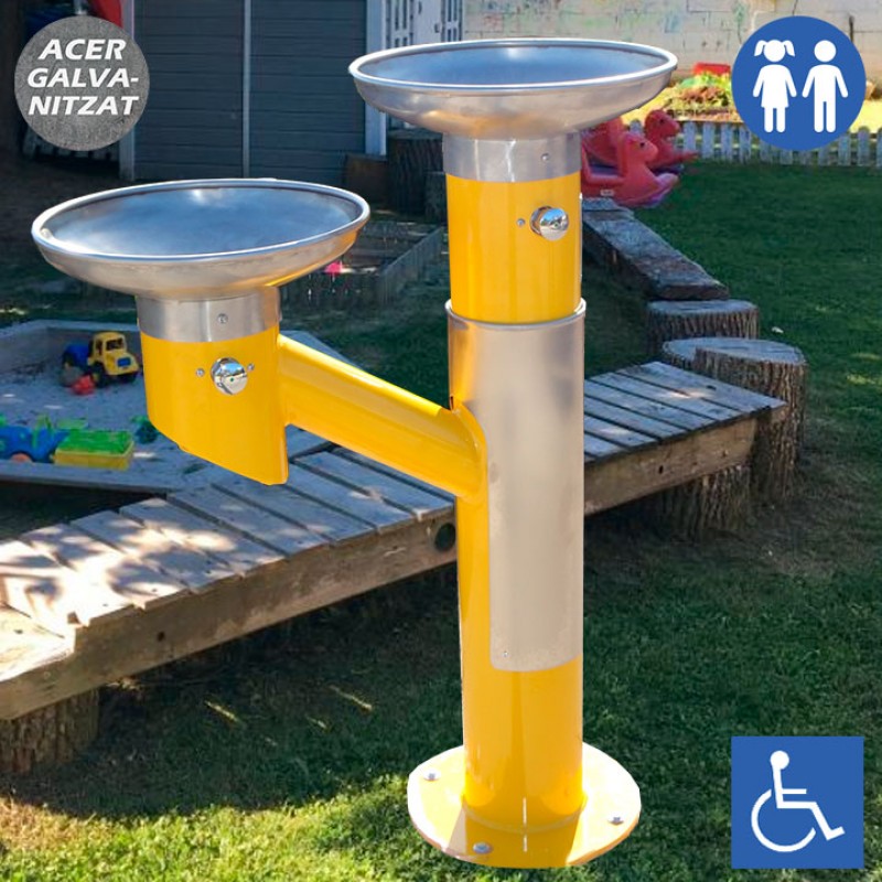 Font per escoles Parxís FP-02 Groga